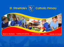 St Winefrides Catholic Primary school website